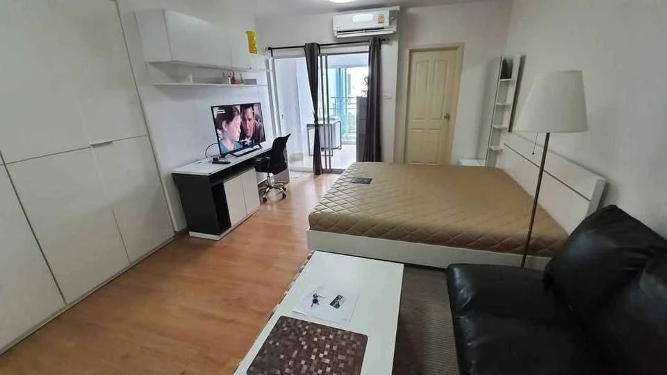 For rent: Supalai Vista Sriracha - Laem Chabang Port Intersection, studio room, fully furnished with furniture and appliances, pool view, reservation