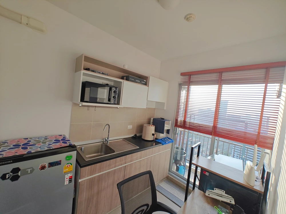 For rent Supalai Veranda Rattanathibet, ready to move in, high floor, well-proportioned room, hurry and book now before you miss out+++