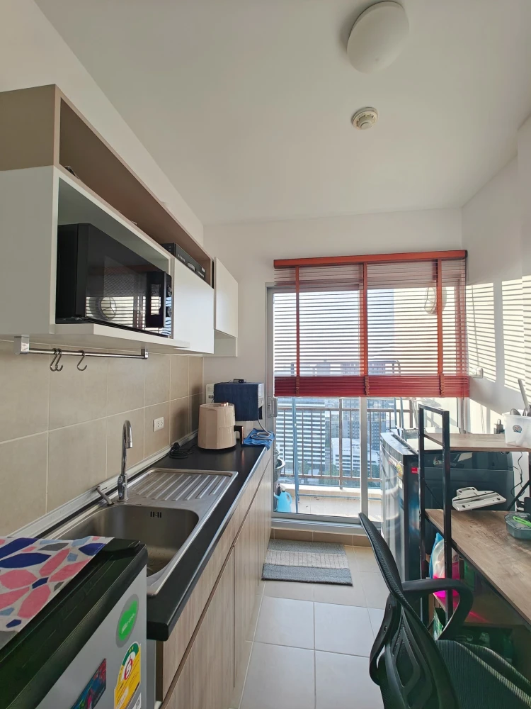 For rent Supalai Veranda Rattanathibet, ready to move in, high floor, well-proportioned room, hurry and book now before you miss out+++