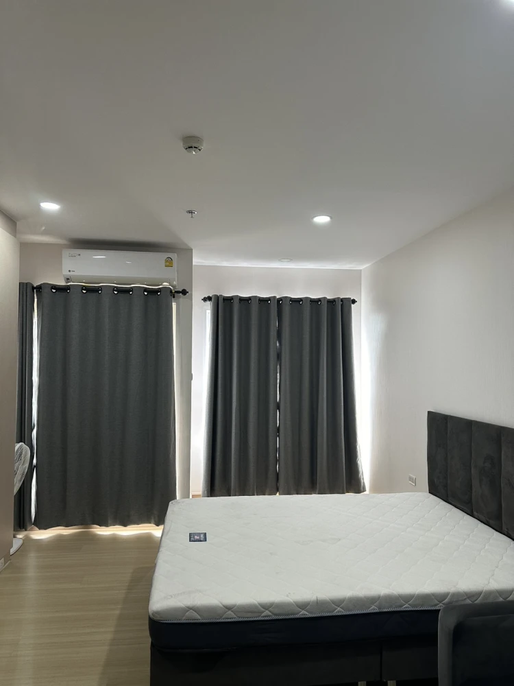 For rent, Supalai Veranda Ramkhamhaeng, STUDIO room, spacious, comfortable, fully furnished, big bed, comfortable to sleep, book now.