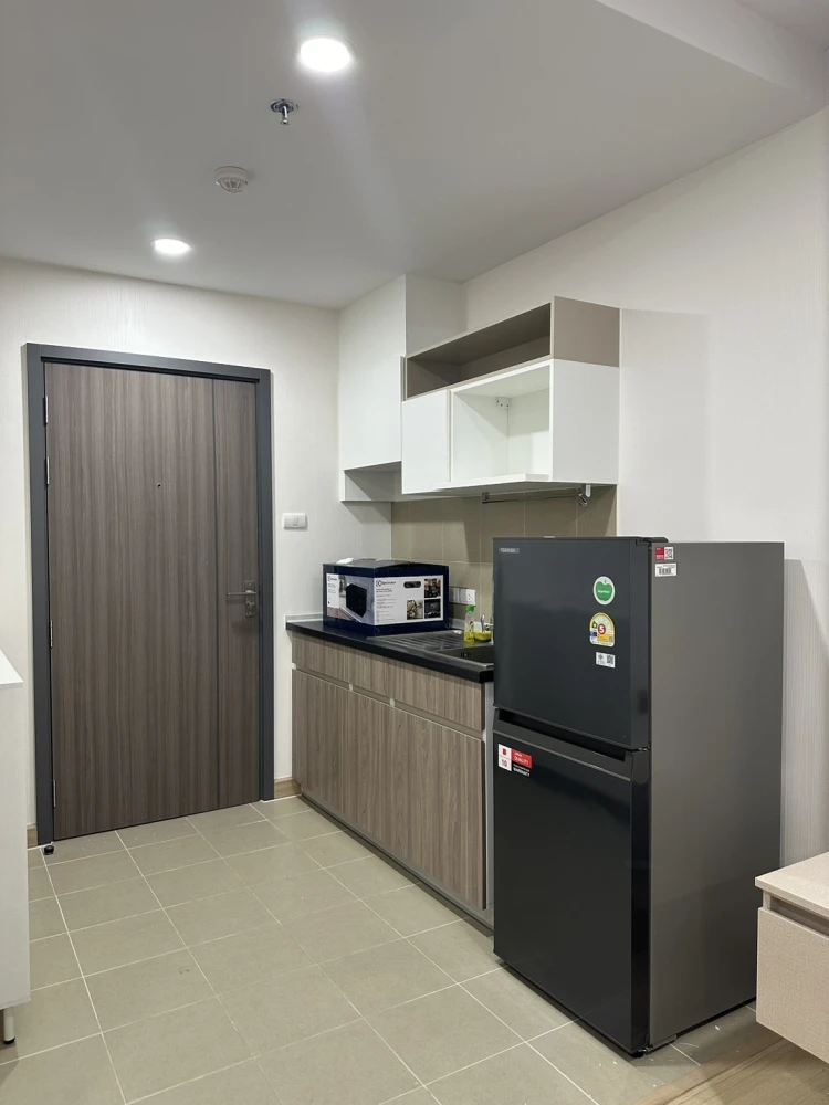 For rent, Supalai Veranda Ramkhamhaeng, STUDIO room, spacious, comfortable, fully furnished, big bed, comfortable to sleep, book now.