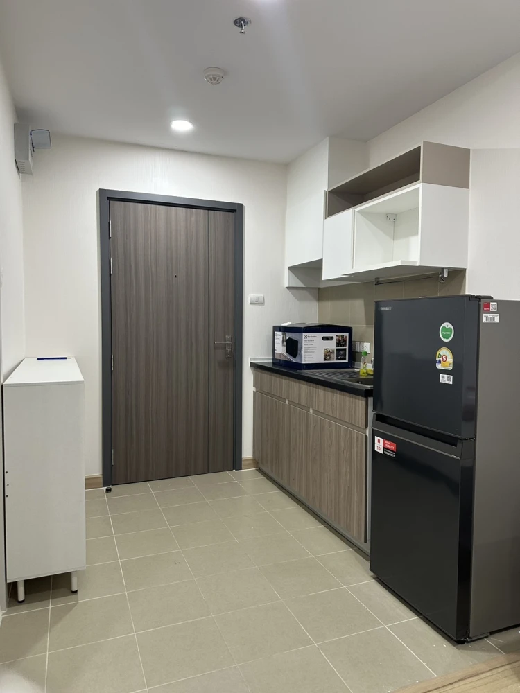 For rent, Supalai Veranda Ramkhamhaeng, STUDIO room, spacious, comfortable, fully furnished, big bed, comfortable to sleep, book now.