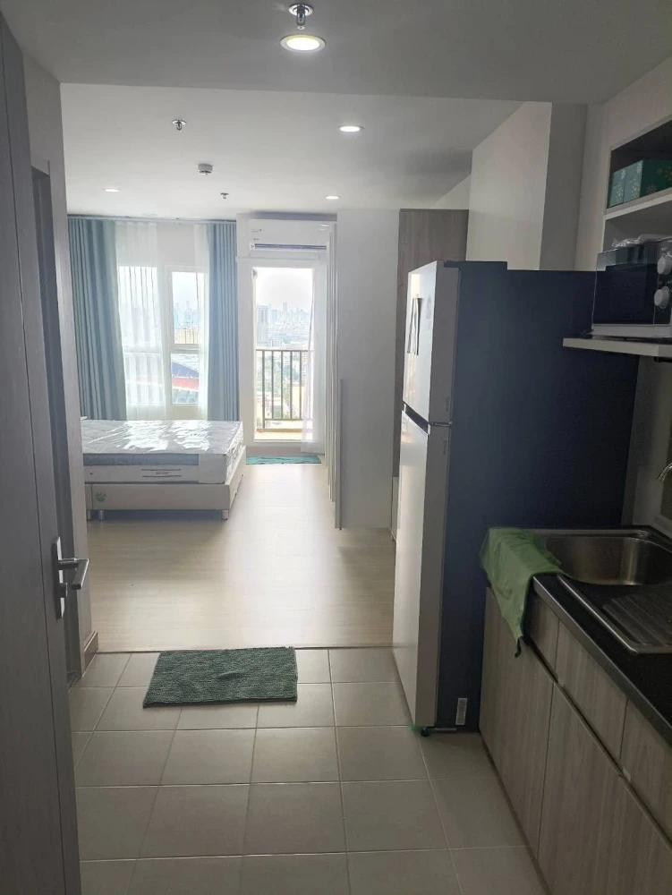 For rent: Supalai Veranda Ramkhamhaeng, 31st floor room, very high, with a clear, open city view, don't miss it.
