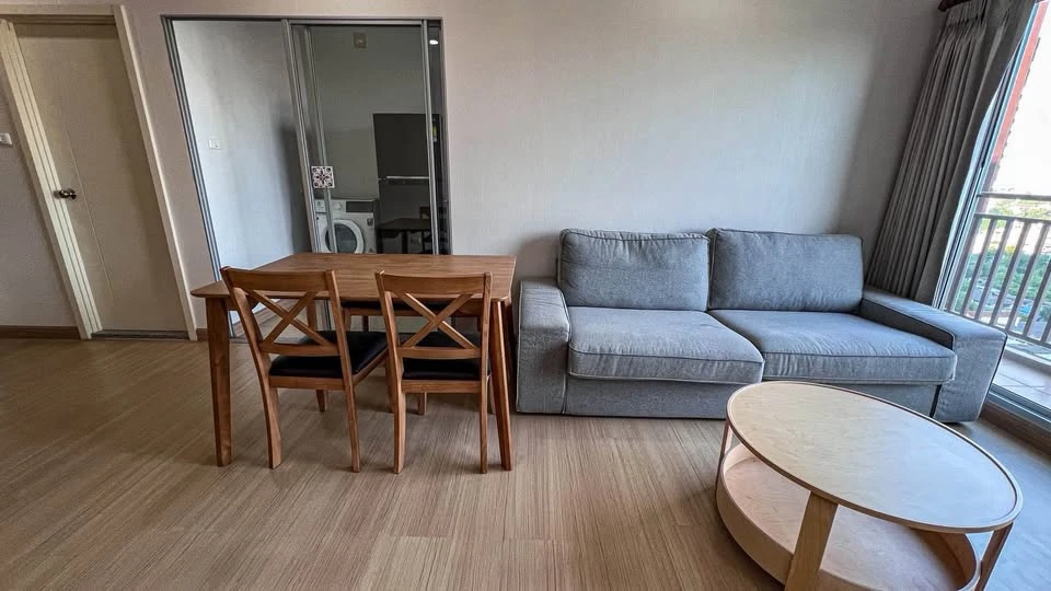 For rent Supalai Veranda Phasi Charoen Station, 21st floor, Building A, corner room, city view, no blocked view, interested, reserve now.