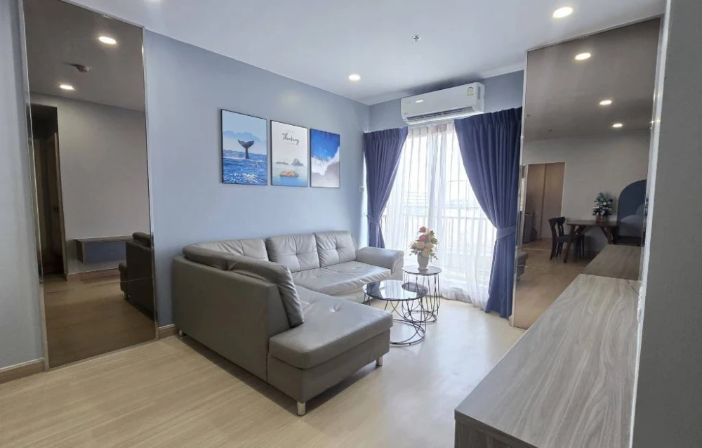 For rent Supalai Veranda Phasi Charoen Station, spacious room, worth the usable area, hurry and book before you miss the opportunity.