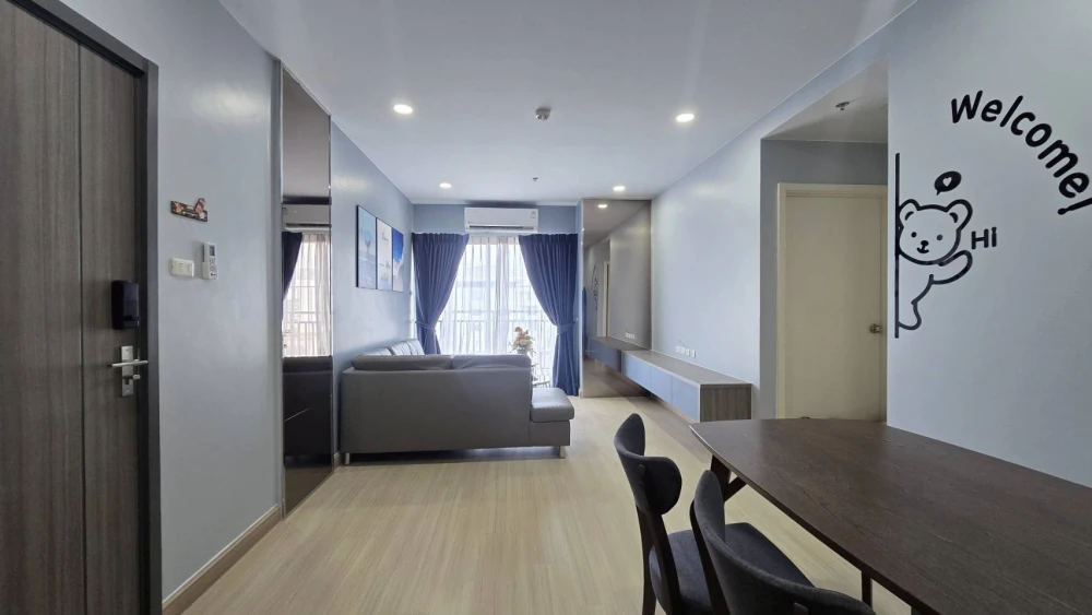 For rent Supalai Veranda Phasi Charoen Station, spacious room, worth the usable area, hurry and book before you miss the opportunity.
