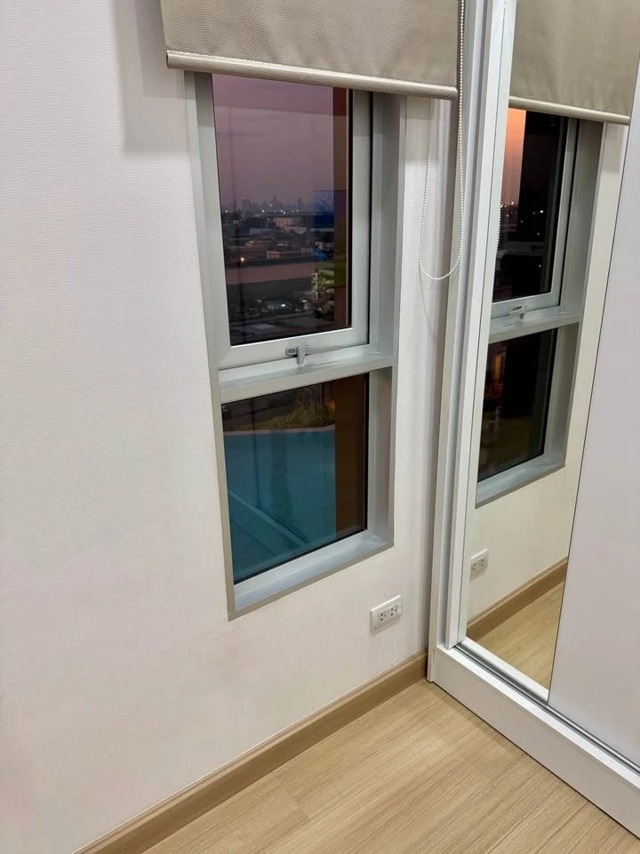 For rent Supalai Veranda Sukhumvit 117, 1 bedroom, 1 multipurpose room, large corner room, great view, book now
