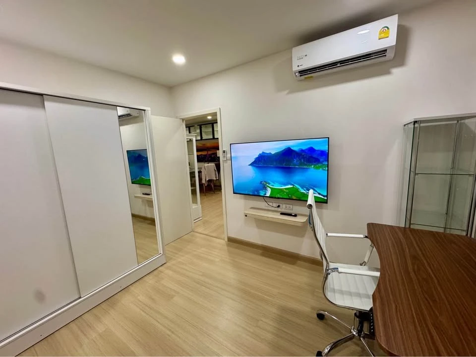 For rent Supalai Veranda Sukhumvit 117, 1 bedroom, 1 multipurpose room, large corner room, great view, book now