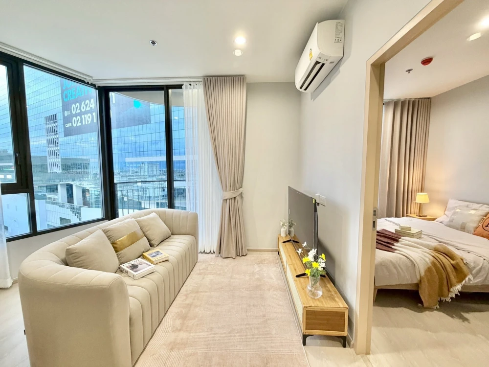 For rent: Skyrise Avenue Sukhumvit 64, fully furnished apartment with complete amenities. Book now, don't miss out!