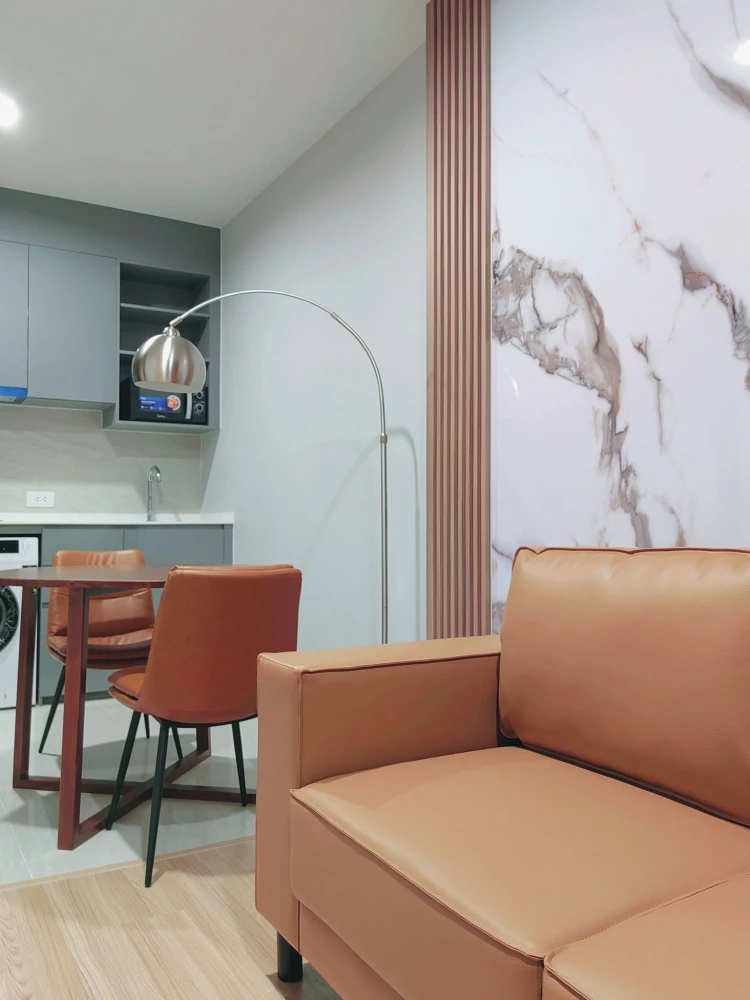 For rent: Skyrise Avenue Sukhumvit 64, unblocked view, facing the project's central area, fully furnished with electrical appliances. Hurry and book n