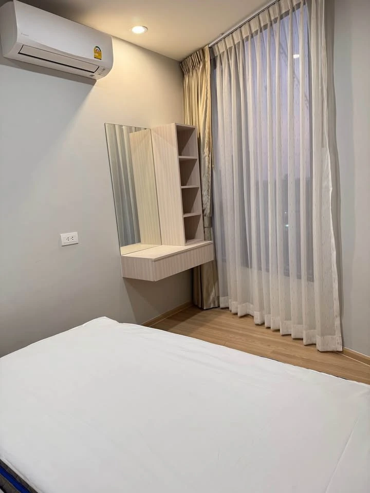 For rent: Skyrise Avenue Sukhumvit 64, corner room, high floor, beautiful view, quiet, no blocked view, fully furnished in every area