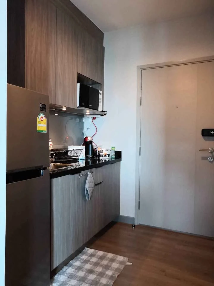 Studio apartment for rent at Chapter One Midtown Ladprao 24, fully furnished. Don't miss out!