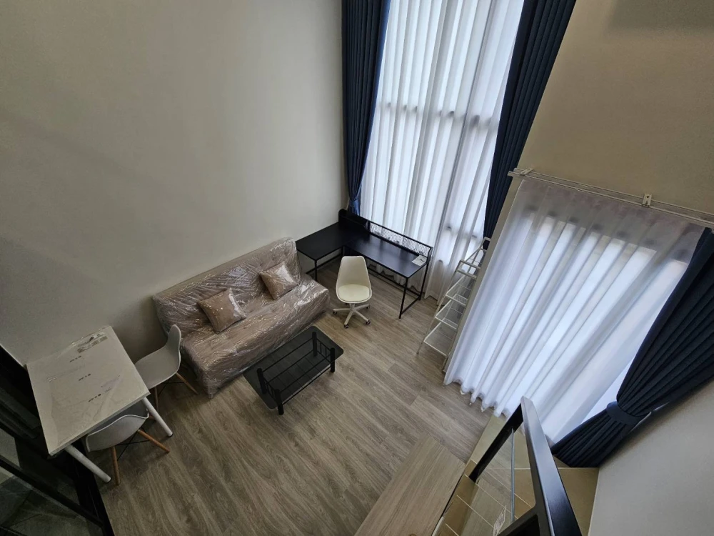 For rent!! Origin Plug & Play Srinakarin, 20th floor, fully furnished, ready to move in! Don't miss out!!