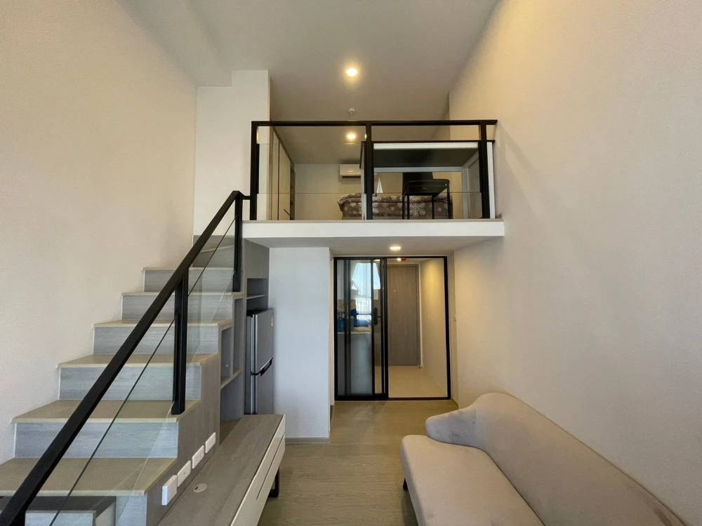 For rent!! Origin Plug & Play Ramkhamhaeng Triple Station Duplex room, 21st floor, brand new room, don't miss it!!