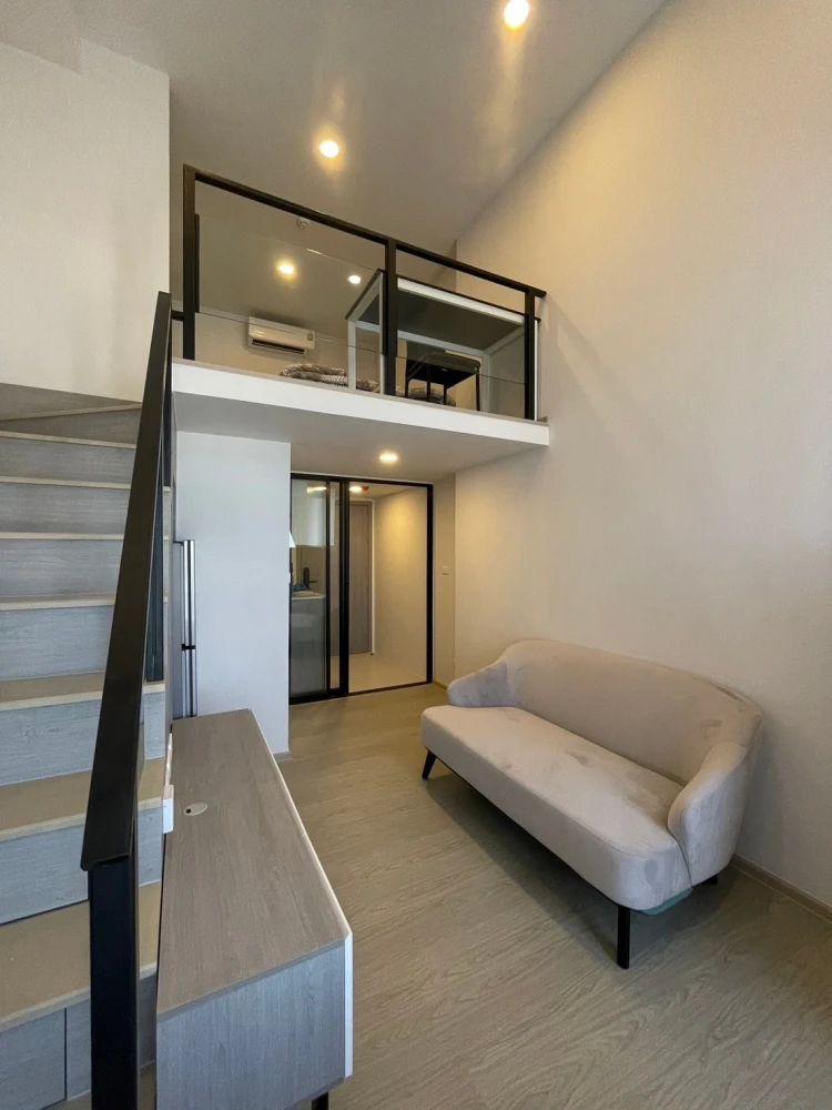For rent!! Origin Plug & Play Ramkhamhaeng Triple Station Duplex room, 21st floor, brand new room, don't miss it!!