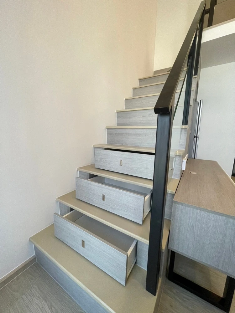 For rent!! Origin Plug & Play Ramkhamhaeng Triple Station Duplex room, 21st floor, brand new room, don't miss it!!