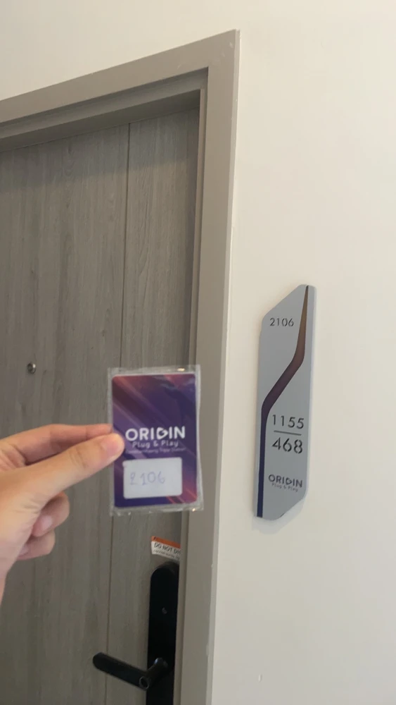 For rent!! Origin Plug & Play Ramkhamhaeng Triple Station Duplex room, 21st floor, brand new room, don't miss it!!