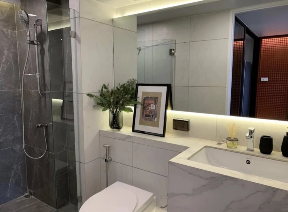 For rent: Origin Plug & Play Ramkhamhaeng Triple Station, corner room, high ceiling, beautiful city view, book now