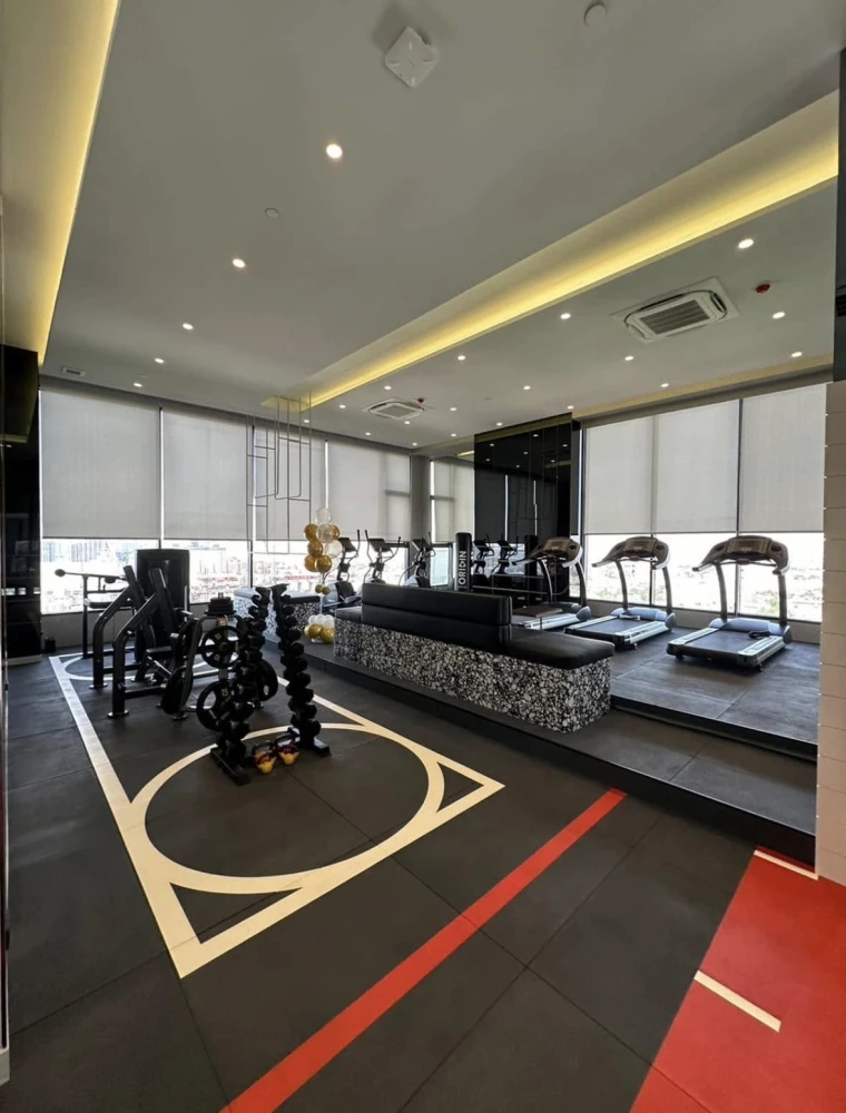For rent: Origin Plug & Play Ramkhamhaeng Triple Station, corner room, high ceiling, beautiful city view, book now