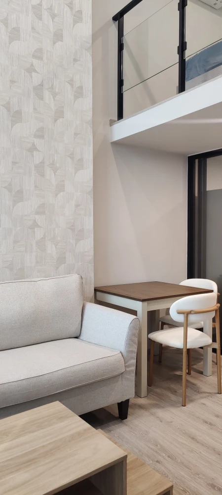 For rent: Origin Plug & Play Sirindhorn Station, 14th floor, Duo Space. Fully furnished. Book now!