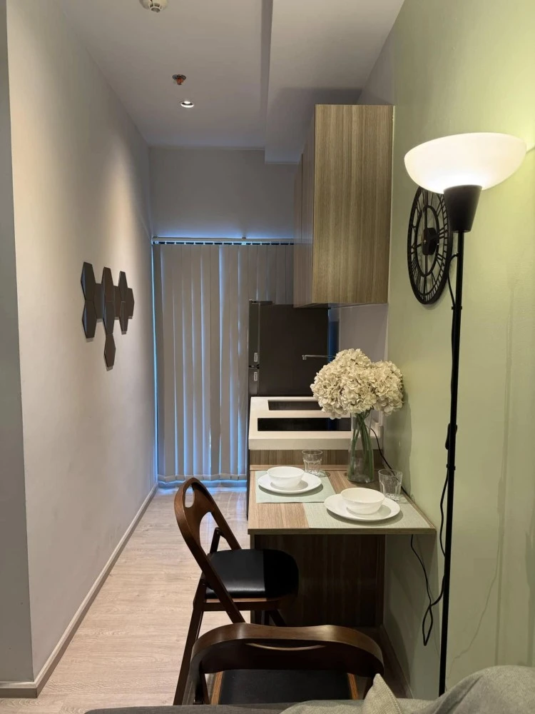 For rent: Altitude Unicorn Sathorn - Tha Phra, city view, fully furnished, electrical appliances in the room, hurry and reserve now.