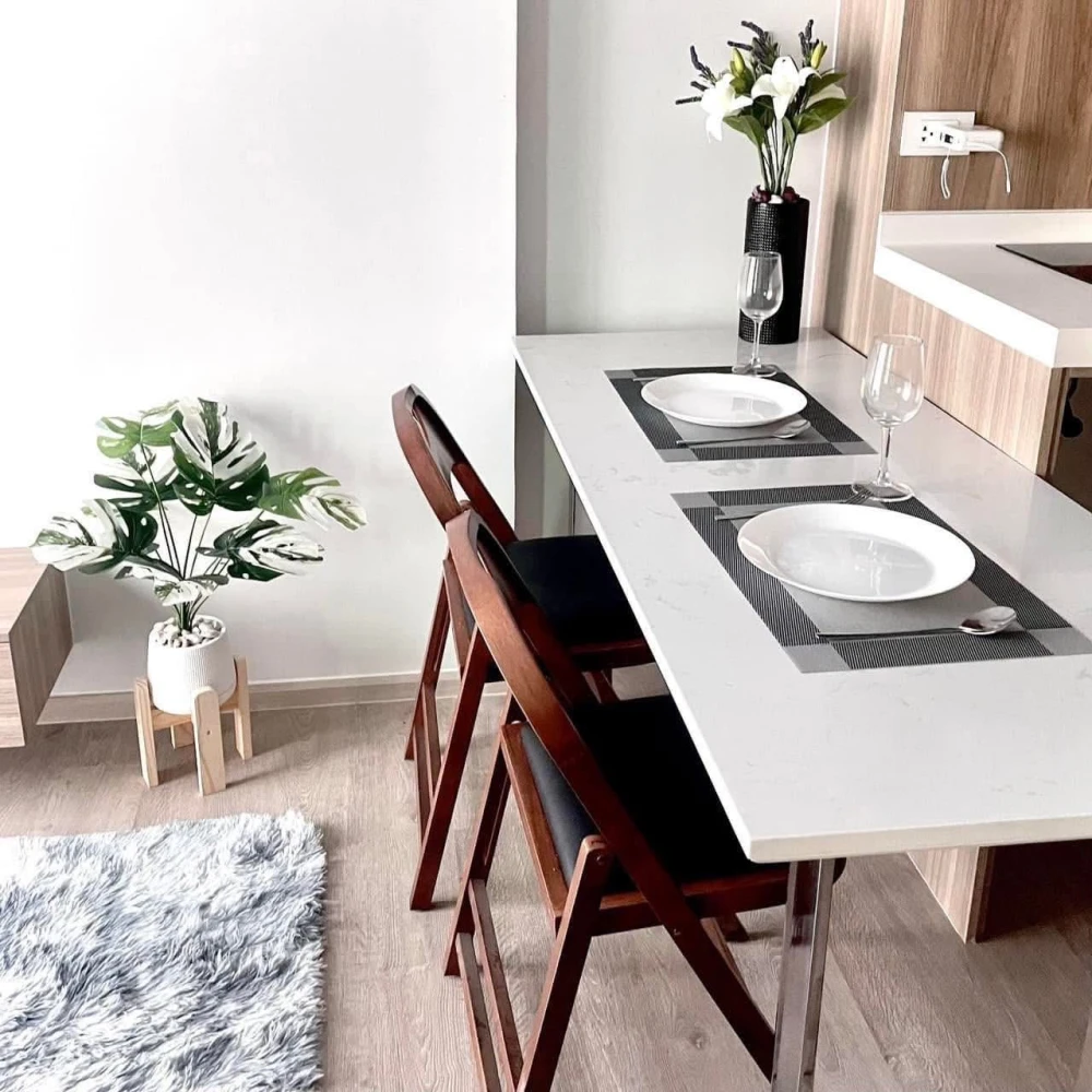 For rent: Altitude Unicorn Sathorn-Tha Phra, ready to move in, fully furnished, reserve now.