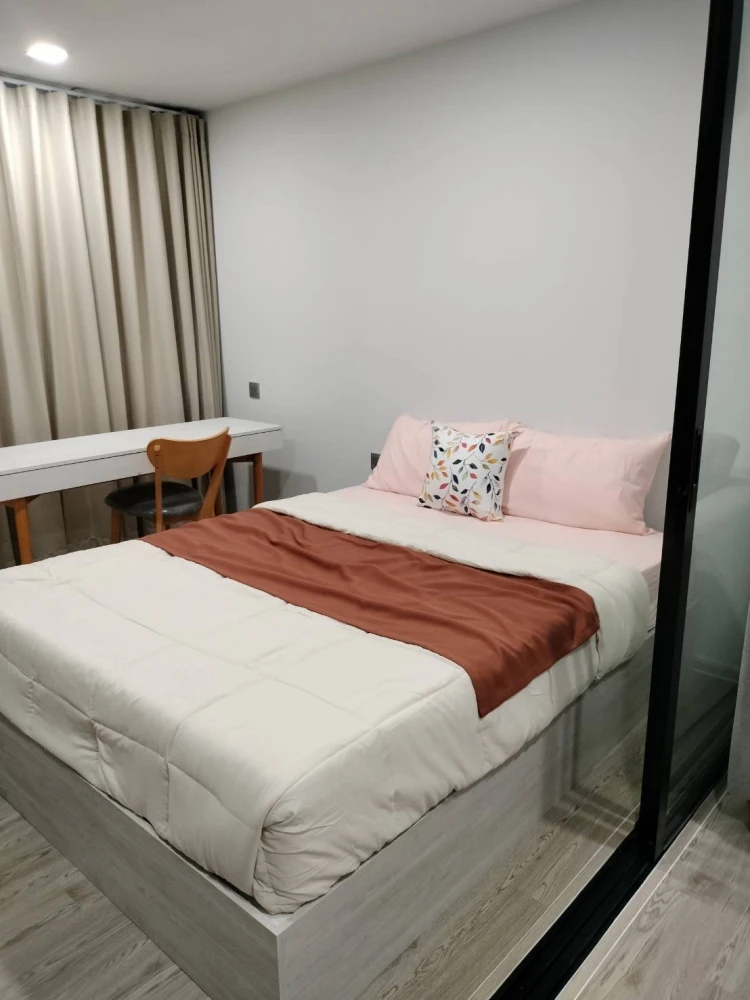 For rent!! Kev Seed Kaset, 8th floor, Building B, fully furnished, ready to move in, hurry to book now!!