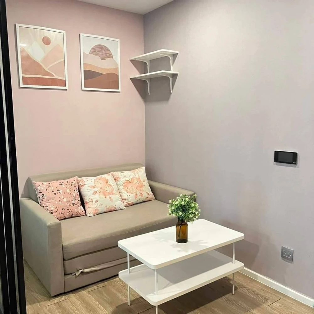 For rent: Cave Town Space, 4th floor, garden view, fully furnished room, ready to move in. Book now, don't miss out, hurry!