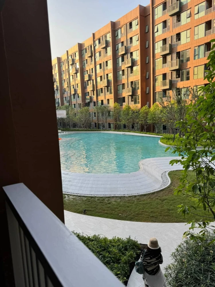 For rent, Cave Town Colony, Building A, 2nd floor, view in good location, nice project, book now, don't wait, hurry.