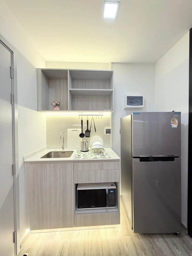 For rent, Cave Embrio Rangsit, 4th floor, beautiful view, fully furnished, book now.