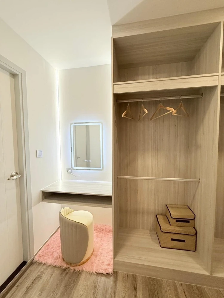For rent, Cave Embrio Rangsit, 4th floor, beautiful view, fully furnished, book now.