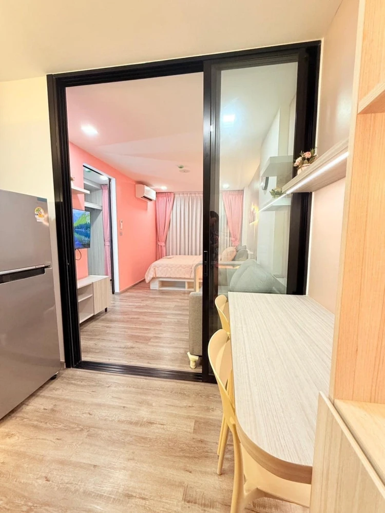 For rent, Cave Embrio Rangsit, 4th floor, beautiful view, fully furnished, book now.