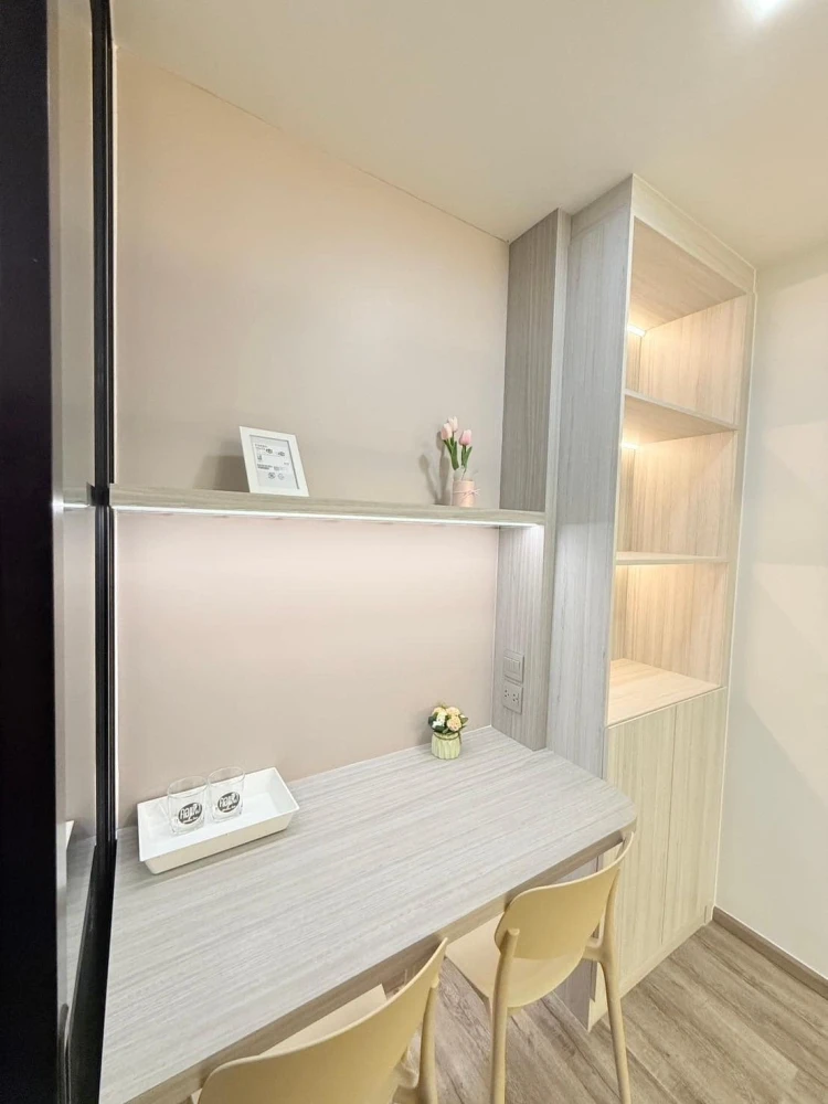 For rent, Cave Embrio Rangsit, 4th floor, beautiful view, fully furnished, book now.
