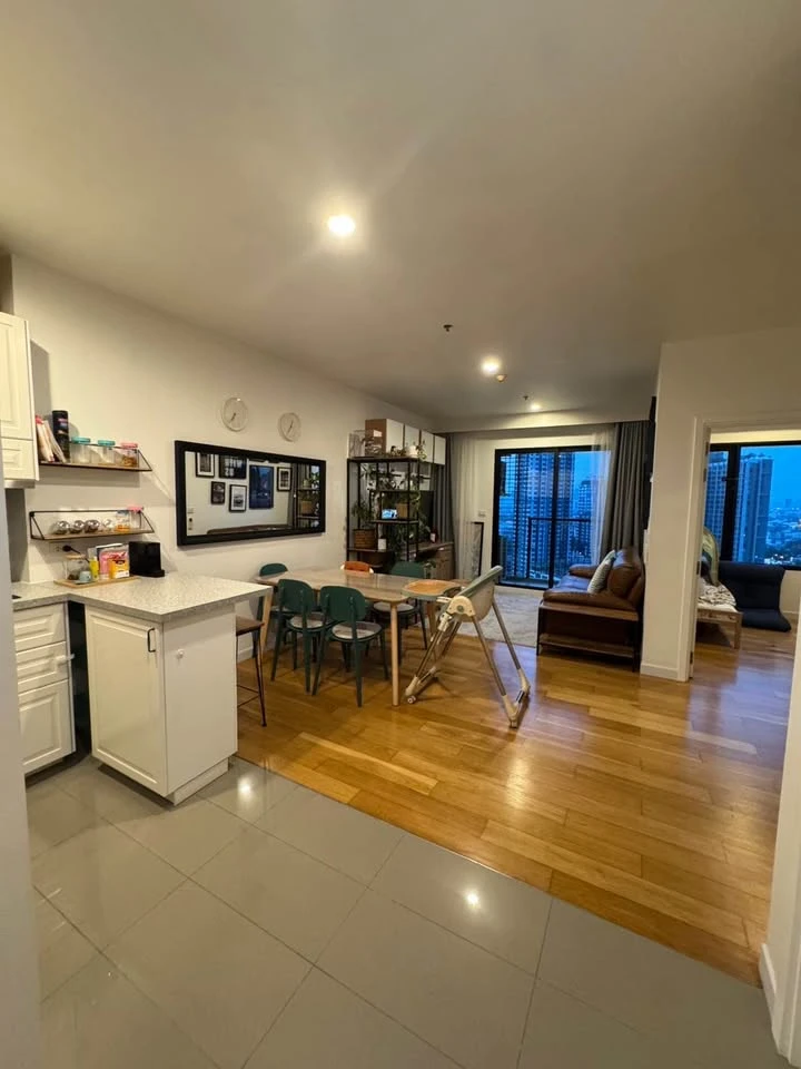 For rent, rent a condo, Block 77, nice room, canal side, beautiful view, spacious, comfortable, hurry and book now before the room runs out++
