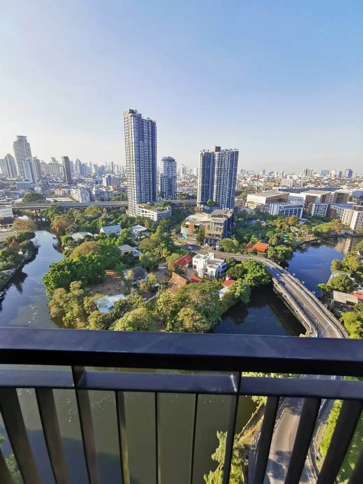 For rent, rent a condo, Block 77, nice room, canal side, beautiful view, spacious, comfortable, hurry and book now before the room runs out++