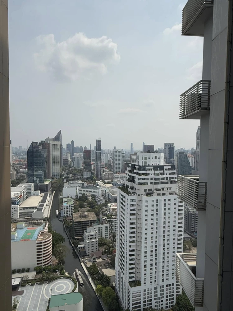 For rent!! Circle Condominium, 38th floor, Building B, open view, beautifully decorated room, fully furnished, hurry up and book now!!