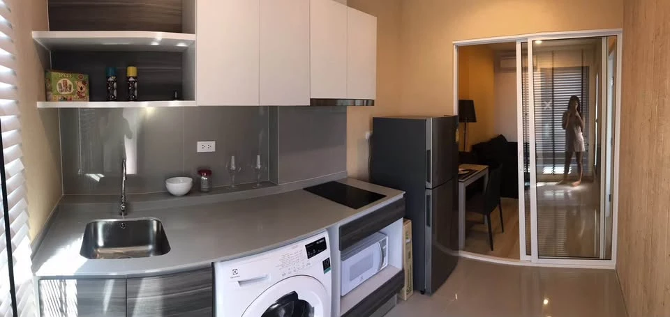 For rent, Centric Ratchada-Huay Kwang, 17th floor, comes with complete facilities. Not booking is a big mistake.