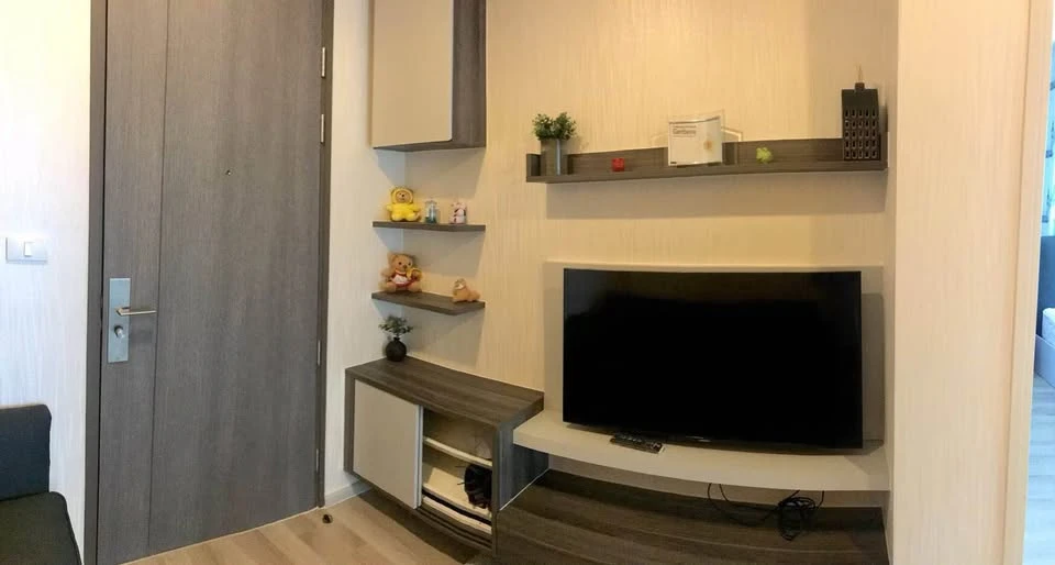 For rent, Centric Ratchada-Huay Kwang, 17th floor, comes with complete facilities. Not booking is a big mistake.