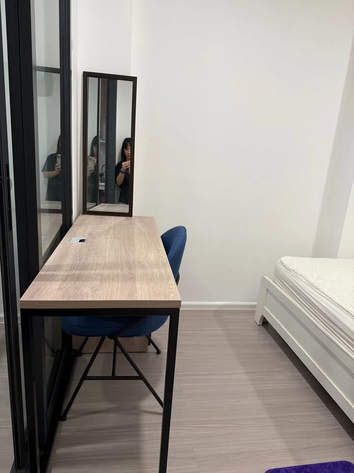 For rent: Denim Chatuchak, high floor, beautiful view, fully furnished, ready to move in