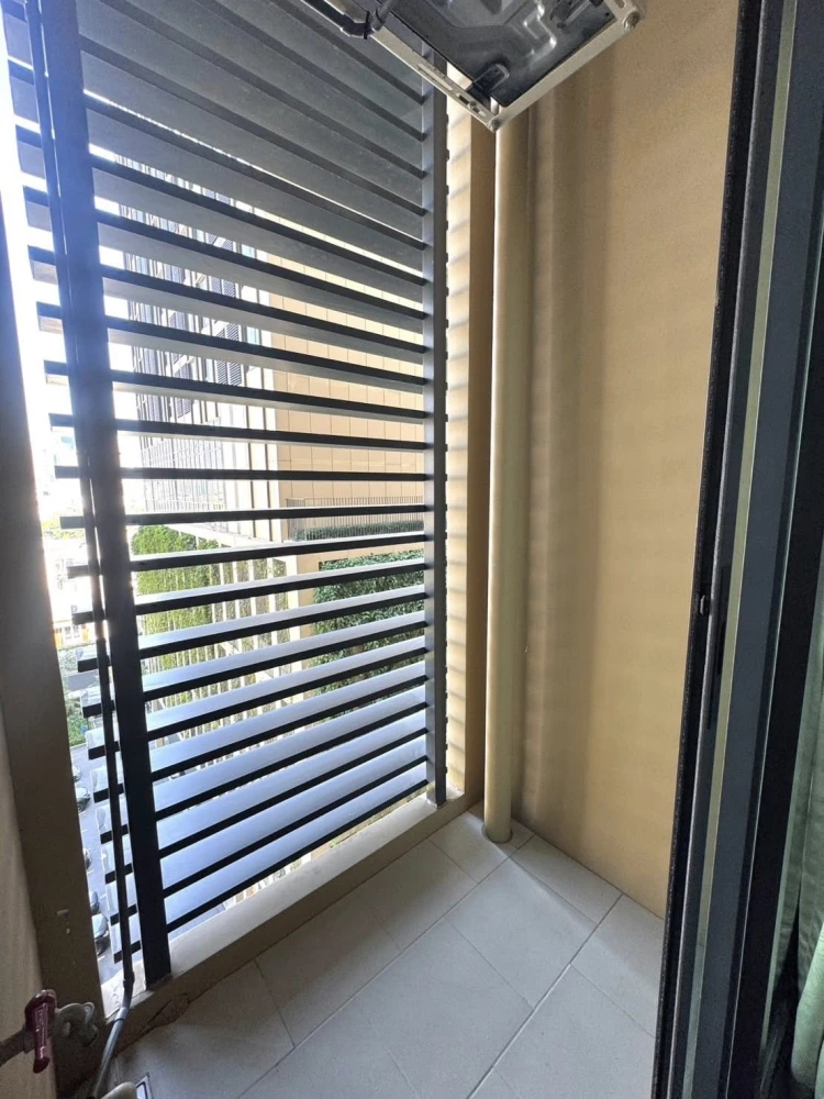 For rent: Denim Chatuchak, Building C, 8th floor. Fully furnished with appliances. Ready to move in.