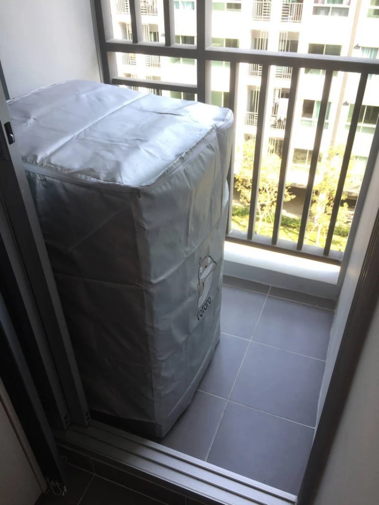 For rent: The Kith Plus Phahonyothin-Khu Khot, 6th floor, Building B, north facing, no sunlight, fully furnished, appliances included, reserve now!