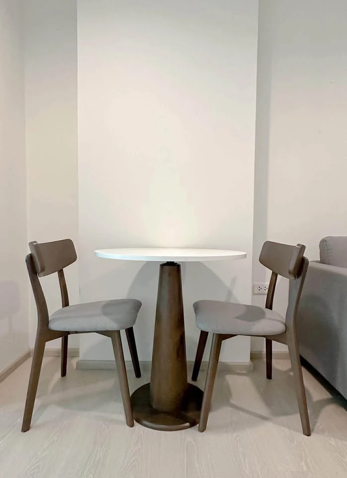 For rent: The Kit Plus Phahonyothin-Khukot Phase 1, Building A. Fully furnished with appliances. Ready to move in.