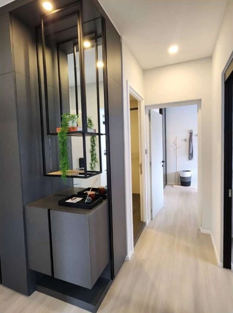 For rent: The Key MRT Phetkasem 48, built-in furniture, complete in every bedroom, move in now, don't hesitate.