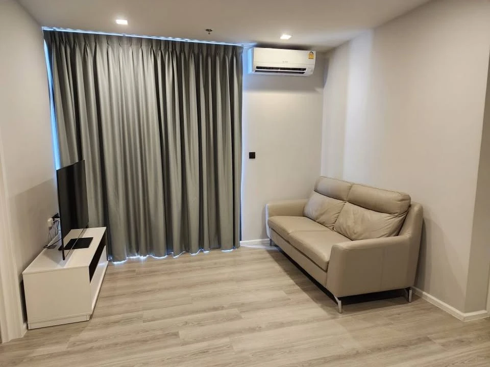 For rent: The Key Rama 3, 12th floor, beautiful room, fully furnished, book now, don't wait.