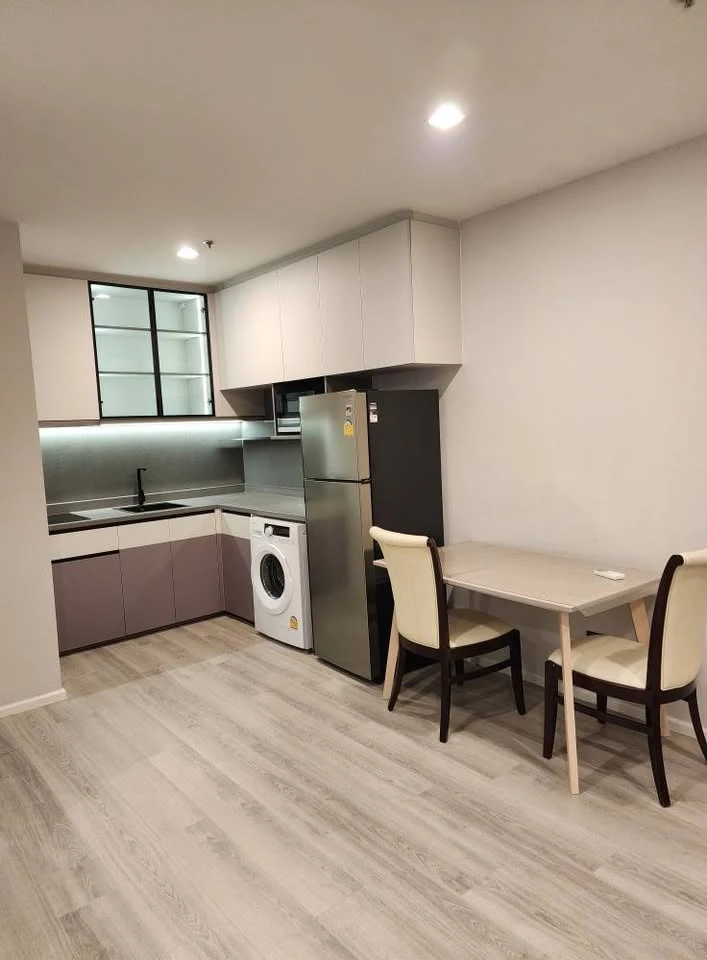 For rent: The Key Rama 3, 12th floor, beautiful room, fully furnished, book now, don't wait.