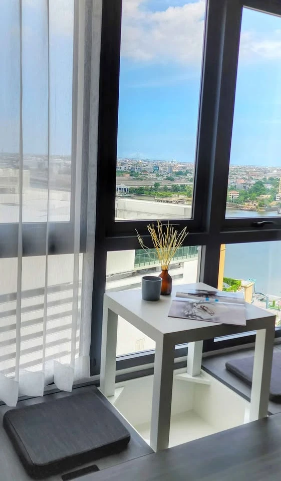 For rent!! The Key Rama 3, 17th floor, river view, beautiful room, fully furnished, ready to move in. Reserve now!!