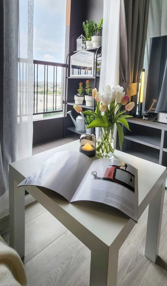 For rent!! The Key Rama 3, 17th floor, river view, beautiful room, fully furnished, ready to move in. Reserve now!!