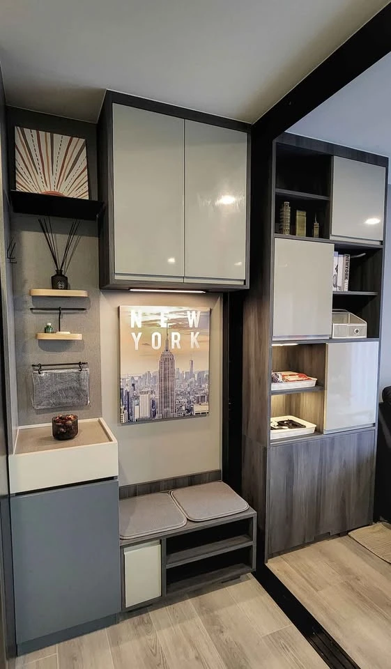 For rent!! The Key Rama 3, 17th floor, river view, beautiful room, fully furnished, ready to move in. Reserve now!!
