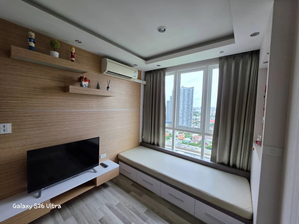 For rent, The Key Sathorn Ratchapruek, 20th floor, beautiful view, swimming pool, beautiful room, fully furnished, book now, don't miss it.