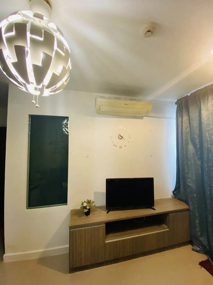 For rent: The Series Udomsuk 29, 35 sq m room, fully furnished with appliances, ready to move in.